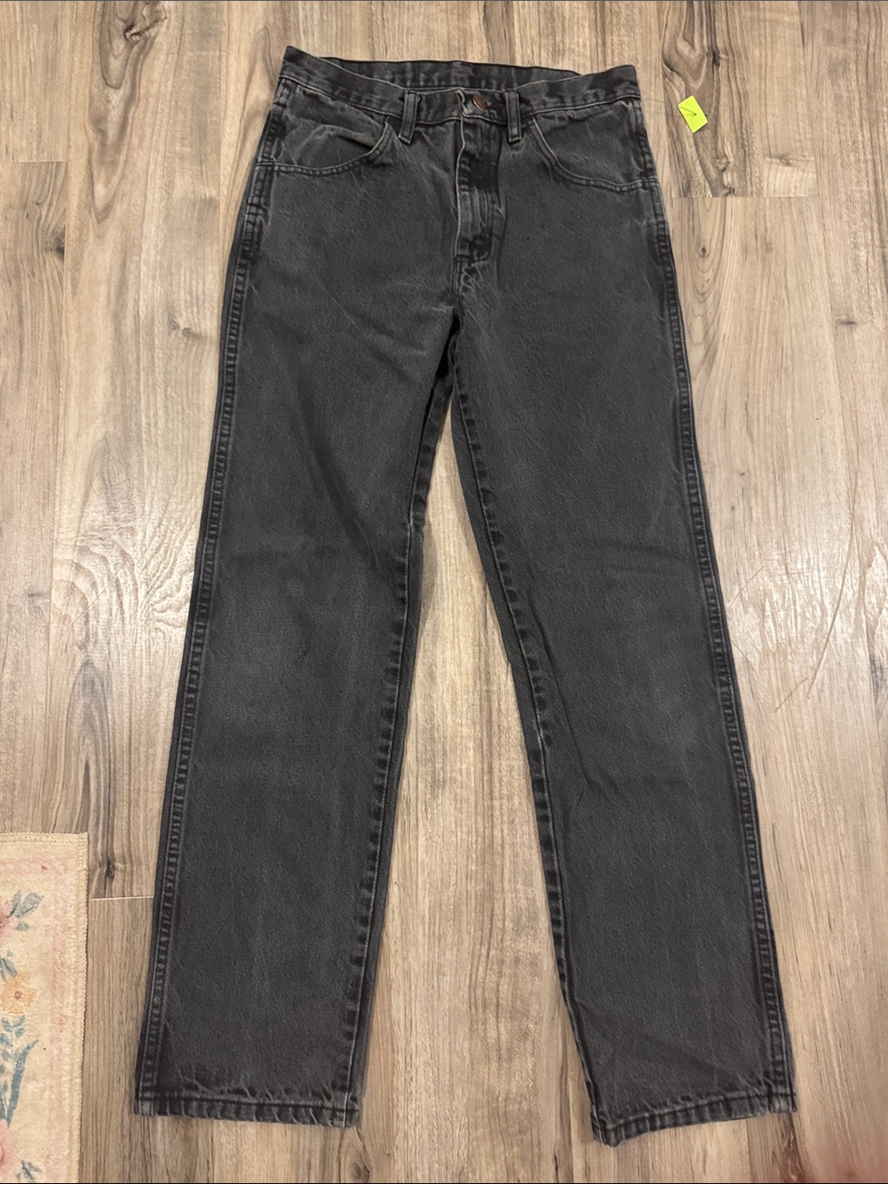 Rustler Men's Black Straight-Leg Jeans